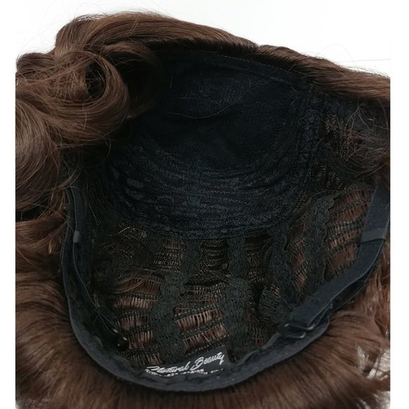 50s Retro Marilyn Monroe Chestnut Pin Curl Wig - Picture 5 of 5